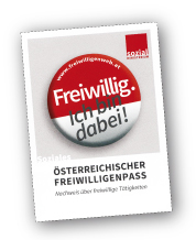 Freiwilligenpass des Ministeriums