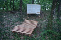 Waldsofa für zwei Personen